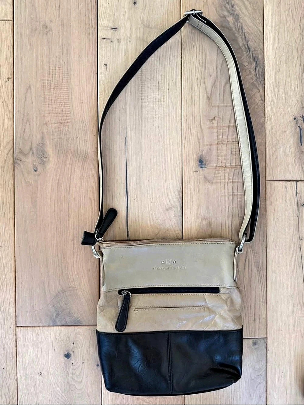 Stone Mountain Leather Crossbody Bag